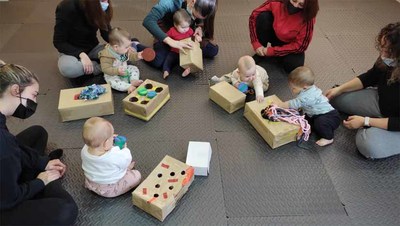 O Rosal, un lugar de encontro para as familias e os seus fillos e fillas