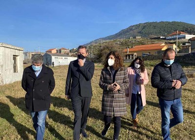 O delegado do Goberno visita Oia para coecer as actuacins do Plan de Sustentabilidade vinculado ao Xacobeo