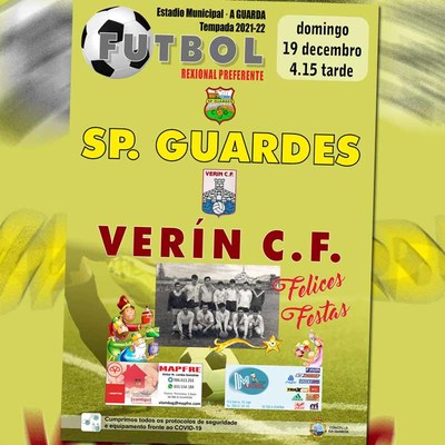 O Sporting Guards recibe este domingo na Sangria ao Vern CF