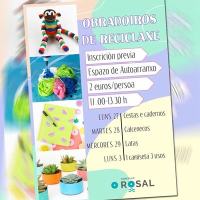 O Espazo de Autoarranxo do Concello convertrase este Nadal nun taller de reciclaxe