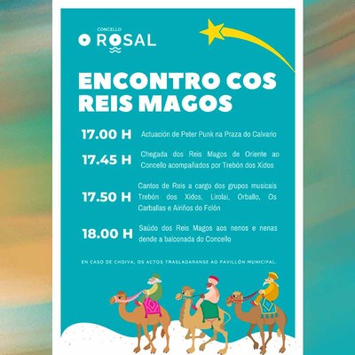 Espectculo esttico para recibir este 5 de xaneiro ao Reis Magos no Rosal