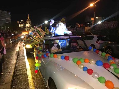 Os Reis Magos visitaron A Guarda