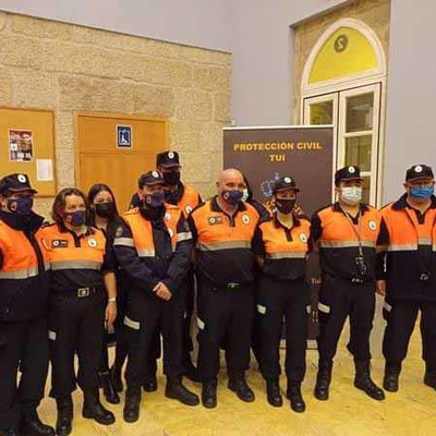 A Agrupacin de Voluntarios de Proteccin Civil de Tui realizou 242 servizos en 2021