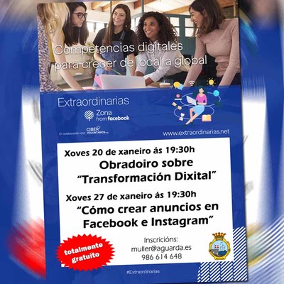 A Guarda acolle dous obradoiros dirixidos a mulleres emprendedoras