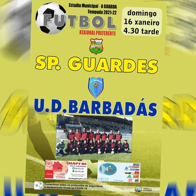 El Sporting Guards se enfrenta al U.D. Barbads este domingo en A Sangria