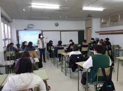 Talleres sobre prevencin das condutas aditivas no IES A Sangria de A Guarda
