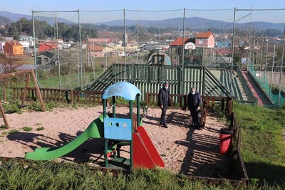 O Concello da Guarda investir 48.000euros na mellora da Zona infantil e deportiva da Portela en Salcidos
