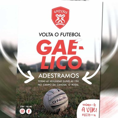 Adestramentos abertos de ftbol galico