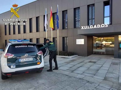La Guardia Civil detiene al presunto autor de un robo con violencia a una mujer de avanzada edad en A Guarda