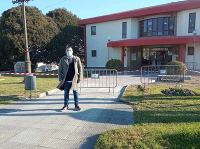 As obras da Xunta de Galiza no Centro de Sade da Guarda carecen de licenza municipal e o goberno socialista mira para outro lado