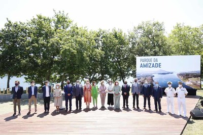Deputacin e Concello de Tomio poen en valor o Parque e a Ponte peonil da Amizade ante o Secretario de Estado de Medio Ambiente