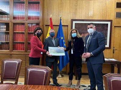 O Secretario de Estado de Medio Ambiente compromtese a liderar e coordinar a posta en marcha do proxecto do Parque e a Ponte Transfronteirizas da Amizade  