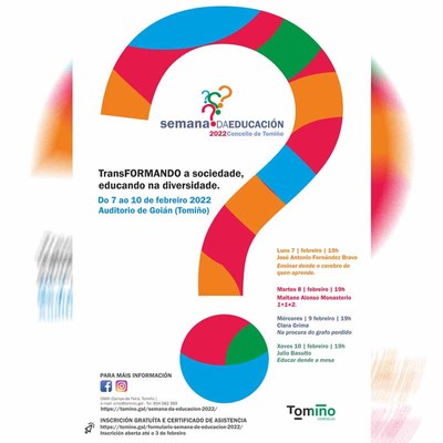 Educar na diversidade para transformar a sociedade, eixo da VII Semana da Educacin de Tomio