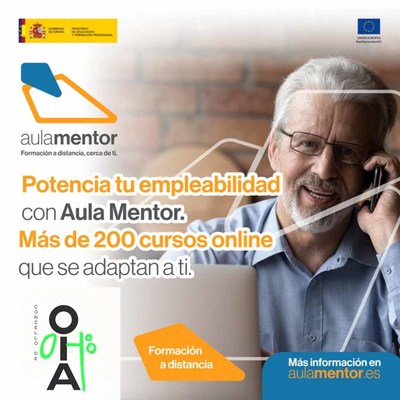 O Concello de Oia por en marcha unha -Aula Mentor- de formacin online no espazo de novas tecnoloxas