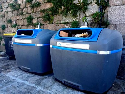 O Concello de Tui pon en marcha un novo servizo de recollida de cartn e papel para o comercio, a hostalera e a industria
