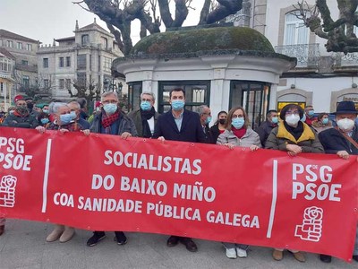 Gonzalo Caballero denuncia dende Tui o desmantelamento da atencin primaria por parte da Xunta: Fortalecer a atencin primaria  prioritario para a cidadana galega