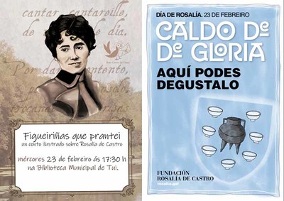 O Concello de Tui smase este 23 de febreiro  celebracin do Da de Rosala con diversas iniciativas en lembranza da nosa poeta mis universal