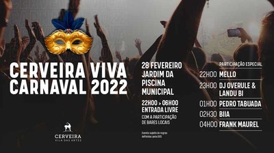 Autarquia promove festa de carnaval com bares locais e djs