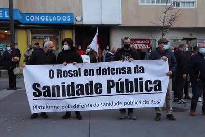 Jos Carlos Martnez Crespo participa na Manifestacin en Defensa da Atencin Primaria celebrada na Guarda
