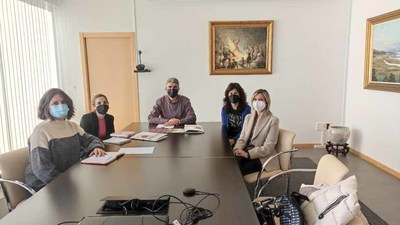 COGAMI e o Concello da Guarda manteen unha reunin de traballo