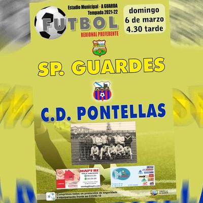 O Sporting Guards recibe este domingo ao CD Pontellas na Sangria