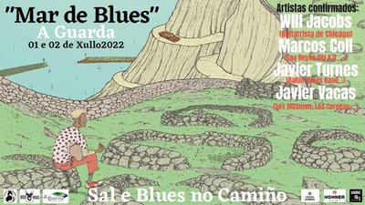 Primeiros artistas confirmados para o festival A Guarda Mar de Blues 2022