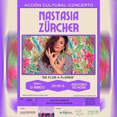 Un percorrido polo florecemento vital das mulleres da voz de Nastasia Zrcher no Rosal