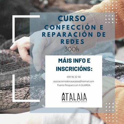 A Asociacin de Redeiras Atalaia ofrece formacin para poder exercer a profesin