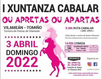 Vilamen acolle o 3 de abril a I Xuntanza Cabalar