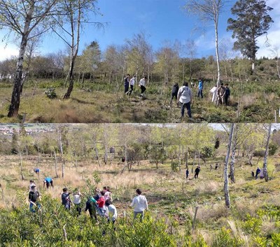 A Comunidade de Montes contina coa actividade educativo/ambiental -Semeando Futuro-