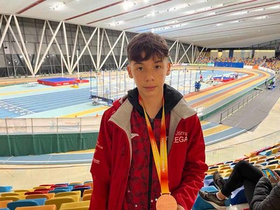 Bronce para el deportista guards lex Sierpes Pereira en el campeonato de Espaa sub16