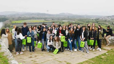 Alunos Erasmus visitaram a Fortaleza de Valena
