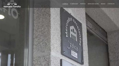 Os mercados de Tomio estrean pxina web