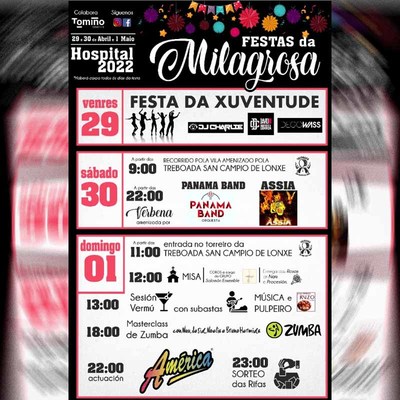 Hospital(Tomio) celebra as Festas da Milagrosa do 29 de abril ao 1 de maio