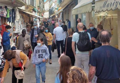 Valena com enchente de visitantes na Semana Santa