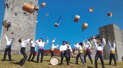 Festa na honra a Santa Calumbra en Santa Comba - Loureza
