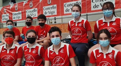 El Club Bdminton Tui participa en el Galicia Master N6 Sub15 y Sub19