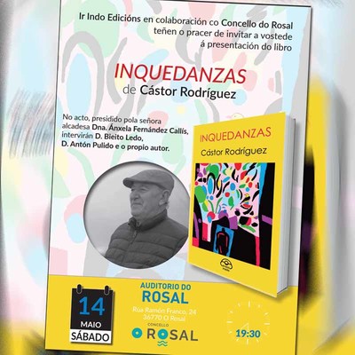 O rosaleiro Cstor Rodrguez presenta as sas -Inquedanzas- no auditorio municipal