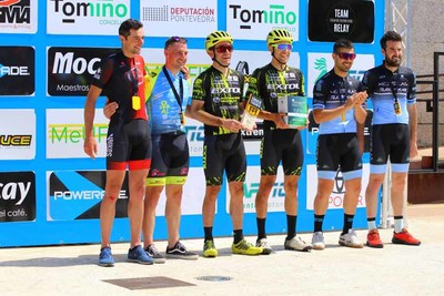 Diego lvarez  del Team Oiense - Escuela Estvez a las puertas de la victoria en la Turonio