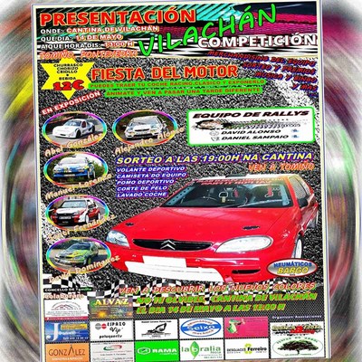 Fiesta del motor este sbado da 14 de mayo en Vilachn-Tomio