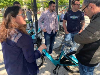 Conta atrs para poer en marcha o e-bike Rio Minho, o proxecto de prstamo de bicis transfronteirizas do AECT nas Eurocidades 