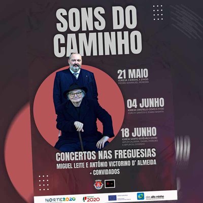 -Sons do Caminho- Concertos nas Freguesias com Miguel Leite e Antnio Victorino D Almeida + Convidados