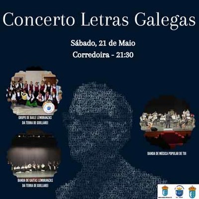 Concerto das Letras Galegas este sbado en Tui