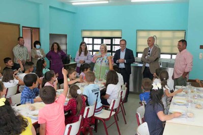 Escola Bsica do 1 ciclo de Sao Pedro da Torre j tem cantina