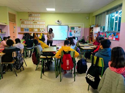 Mis de 500 nen@s e adolescentes foron beneficiari@s das Actividades de Prevencin de Condutas Aditivas nos Centros Educativos neste Curso 2021/22