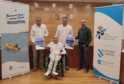Tomio acolle o vindeiro sbado a 3 etapa do VII Campionato Galego Inclusivo Fibralar de Motonutica