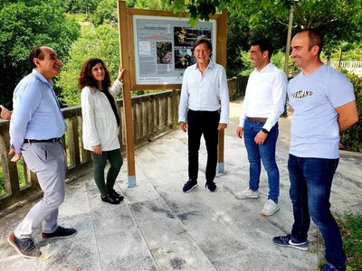 O sendeiro Lourez-Burgueira de Oia incrementa as posibilidades da prctica de deporte ao aire libre e beneficiar ao turismo