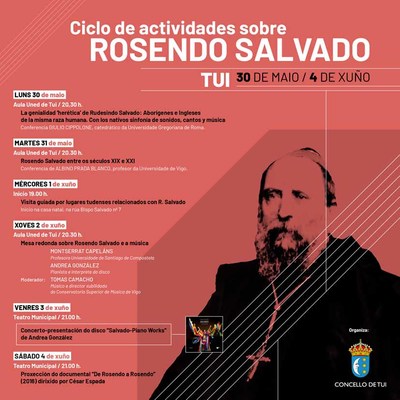 A conferencia de Albino Prada centra a segunda xornada do ciclo sobre Rosendo Salvado