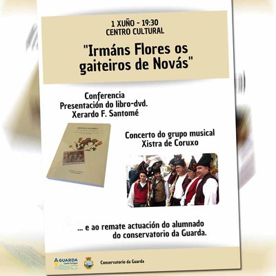 Concerto do grupo Xistra de Coruxo e actuacin do alumnado do Conservatorio de Msica este mrcores na Guarda