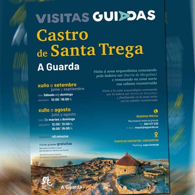 El monte Santa Trega ampla la oferta de visitas guiadas